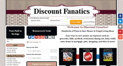 Desktop Screenshot of discountfanatics.com